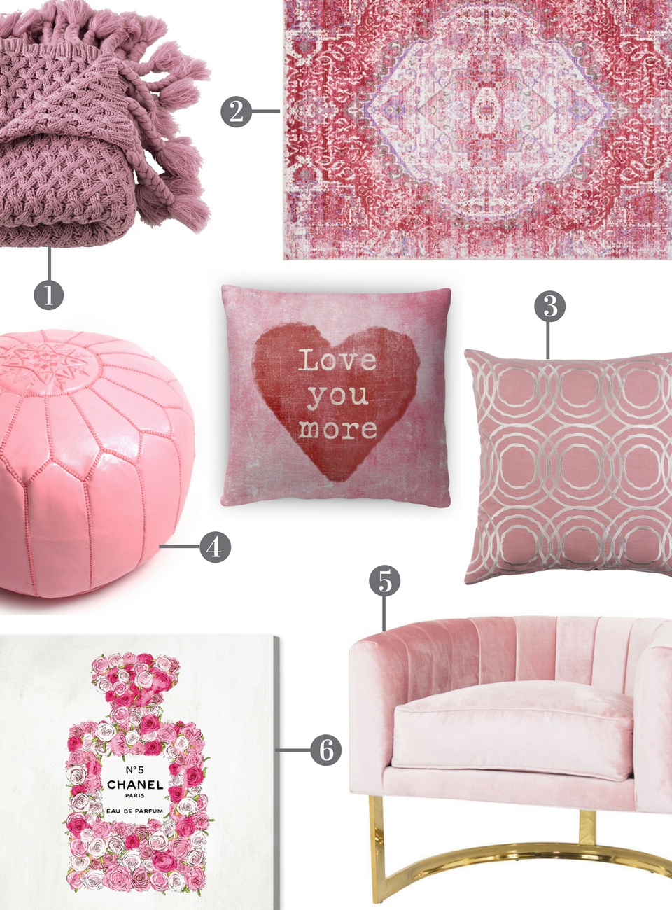 Pink Home Decor